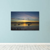 Serenity onder Landschap Canvas Afdruk (Insitu (Houten vloer))