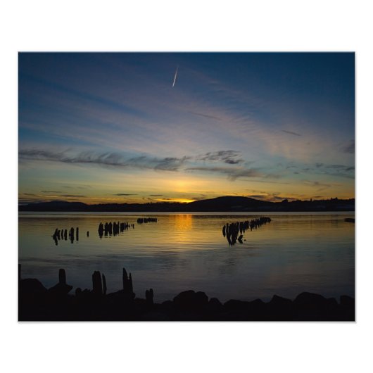 Serenity onder Landschap Foto Afdruk (Voorkant)