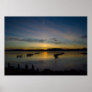 Serenity onder Landschap Poster