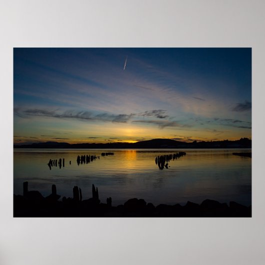 Serenity onder Landschap Poster (Voorkant)