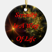 Serenity Ornament (Voorkant)