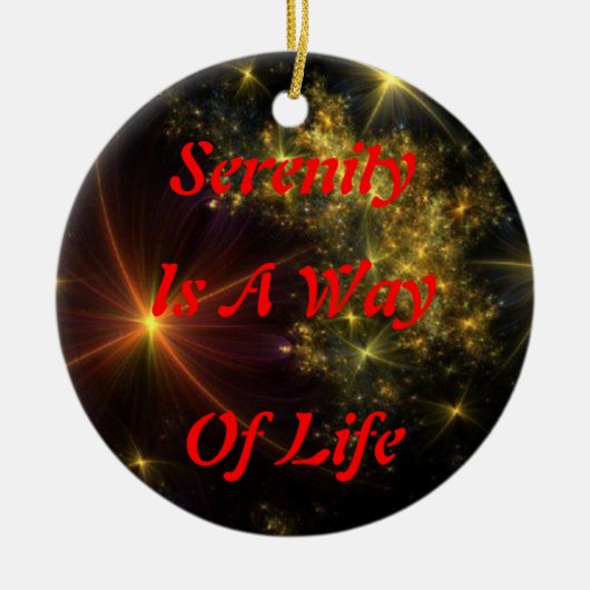 Serenity Ornament (Voorkant)