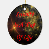 Serenity Ornament (Links)