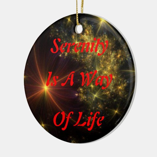 Serenity Ornament (Links)