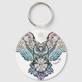 Serenity Owl Sleutelhanger (Voorkant)
