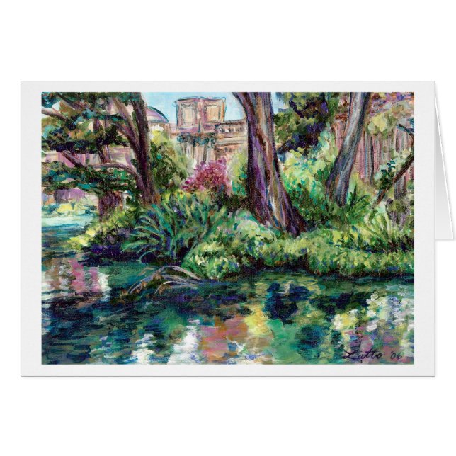 Serenity (Painting)-kaart (Voorkant Horizontaal)