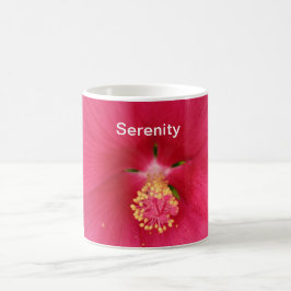 Serenity Pink Hibiscus Coffee Mok