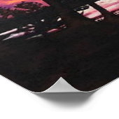 "Serenity" — Poster voor tropische oceaankunst — A (Hoek)