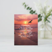 Serenity Prayer 3 Briefkaart (Staand voorkant)