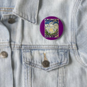 Serenity Prayer Angel Art Painting Button (In situ)