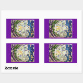 Serenity Prayer Angel Art Painting Stickers (Vel)