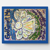 Serenity Prayer Angel Painting Art Plaque Fotoplaat (Voorkant)