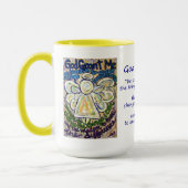 Serenity Prayer Angel Painting Mok of Cup (Links)