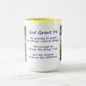 Serenity Prayer Angel Painting Mok of Cup (Midden)