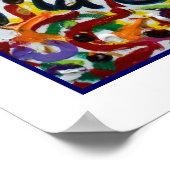 Serenity Prayer Angel Poster (White Edge) (Hoek)