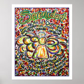 Serenity Prayer Angel Poster (White Edge) (Voorkant)