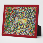 Serenity Prayer Angel (Spaans schilderkunst Plaque Fotoplaat (Zijkant)