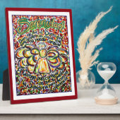 Serenity Prayer Angel (Spaans schilderkunst Plaque Fotoplaat (Zijkant)