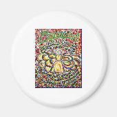 Serenity Prayer Angel (Spaanse tekst) Magneet (Voorkant)