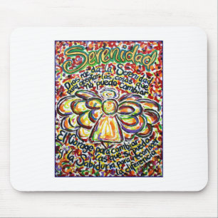 Serenity Prayer Angel (Spaanse tekst) Muismat