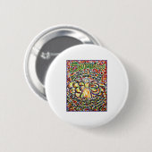 Serenity Prayer Angel (Spaanse tekst) Ronde Button 5,7 Cm (Voorkant /achterkant)