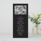Serenity Prayer Black en White Geometric Design (Staand voorkant)