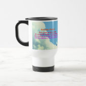 Serenity Prayer Blue Sky Inspirerend Reisbeker (Links)