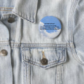 Serenity Prayer Blue Sky Ronde Button 5,7 Cm (In situ)