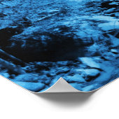 Serenity Prayer Blue stromend Brook Inspirerend Poster (Hoek)