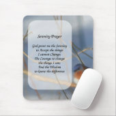 Serenity Prayer Bluebird Inspirerend Muismat (Met muis)