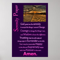 Serenity Prayer BoardWay