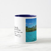 Serenity Prayer & Bora Bora 2-SIDED Mok (Midden)