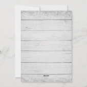 Serenity Prayer - Bounce Calligraphy Script Modern Feestdagenkaart (Achterkant)