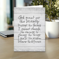 Serenity Prayer - Bounce Calligraphy Script Modern