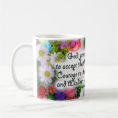 Serenity Prayer Bouquet Koffiemok (Links)