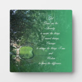 Serenity Prayer Bridge Fotoplaat (Voorkant)