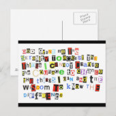 Serenity Prayer Briefkaart (Voorkant / Achterkant)