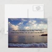 Serenity Prayer Briefkaart (Voorkant / Achterkant)