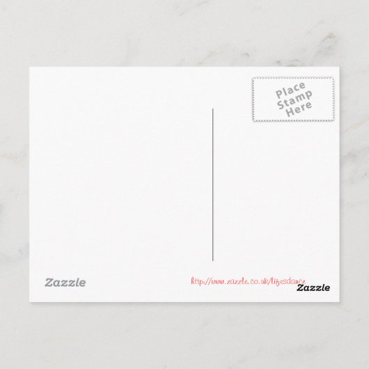 Serenity Prayer Briefkaart (Achterkant)