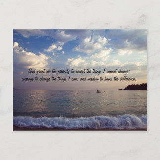 Serenity Prayer Briefkaart