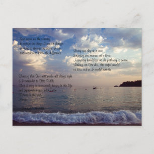 Serenity Prayer Briefkaart