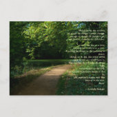 Serenity Prayer Briefkaart (Voorkant)