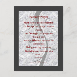 Serenity Prayer Briefkaart