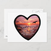 Serenity Prayer Briefkaart (Voorkant / Achterkant)