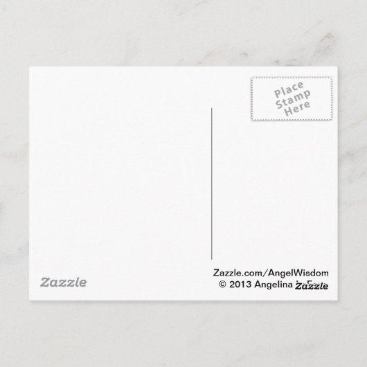 Serenity Prayer Briefkaart (Achterkant)