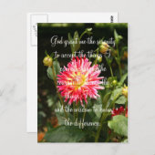 Serenity Prayer Briefkaart (Voorkant / Achterkant)