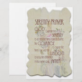 Serenity Prayer Briefpapier (Voorkant / Achterkant)