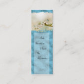 Serenity Prayer Butterflies Visitekaartje ~tu (Achterkant)