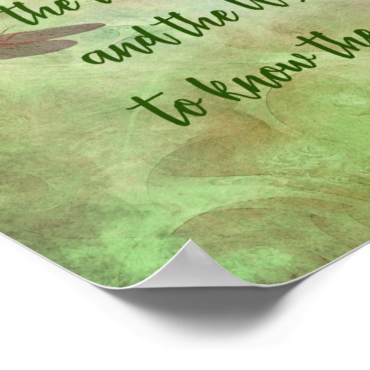 Serenity Prayer Butterfly Inspirerend Poster (Hoek)