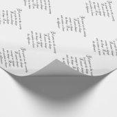 Serenity Prayer Cadeaupapier (Hoek)